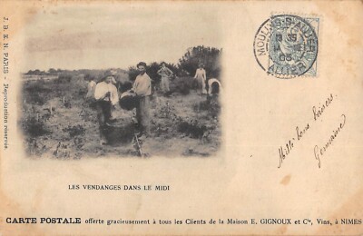 Nîmes - CPA 30 . Nimes . Boulevard Amiral Courbet . 1903