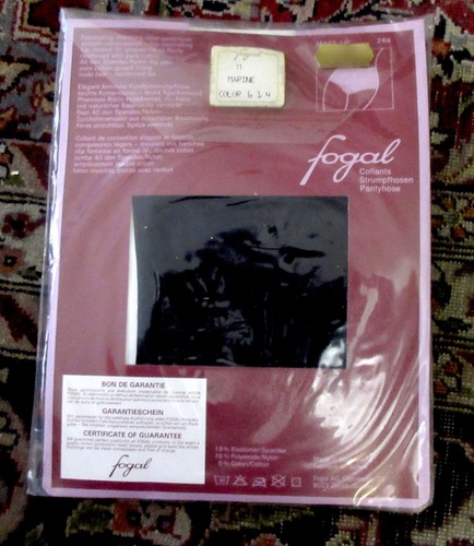 New Fogal Make Up 264 Marine M Control Top Pantyhose Switzerland - Picture 3 of 4