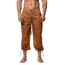 Men's Quick Dry Thin Beach Pants Translucent UV Protection Holiday Wear B1129