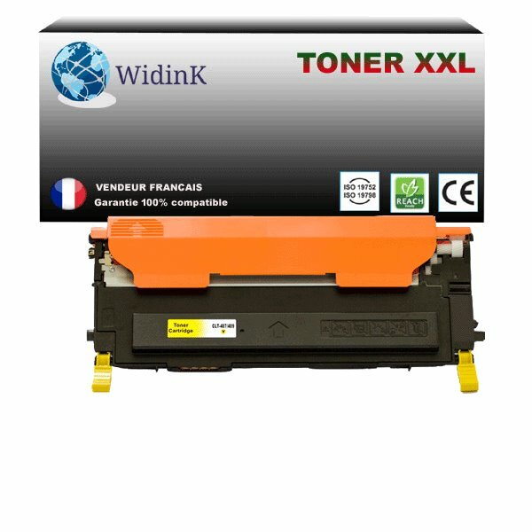Toner compatible Samsung CLP310 jaune CLT-Y4092S pour imprimante laser