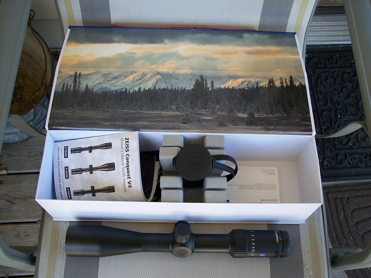 Zeiss Conquest V4 3-12x44mm Rifle Scope ~NOS~ | eBay