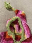Brand New 100% Wool Handmade Knitted Girls Sweater With Hood 24 Months — photo 3