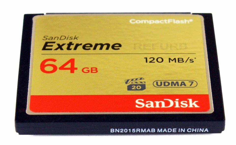 SanDisk CF Extreme 64GB 120MB/s CompactFlash Memory Card SDCFXS-64G 64 GB - Image 3 of 4