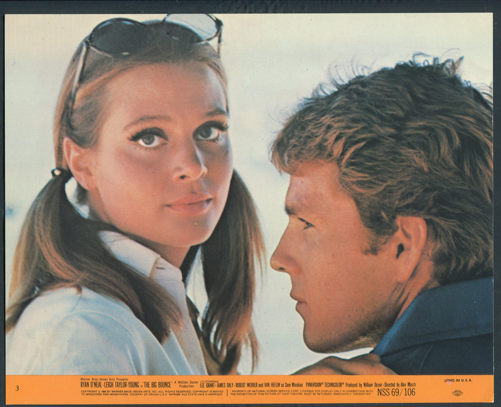 Leigh Taylor Young Ryan O Neal Sunglasses The Big Bounce 69 Ebay