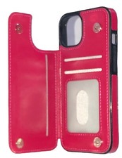 iPhone 11  Leather Shockproof Impact Cover Ca...