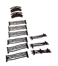 MARX Train Set Fences Bridges Set Vintage Collectible Train Set Parts Toys