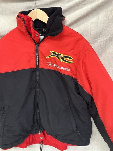 Polaris Edge XC Mens Medium Racing Snowmobile Coat With Removable Jacket - Picture 2 of 19