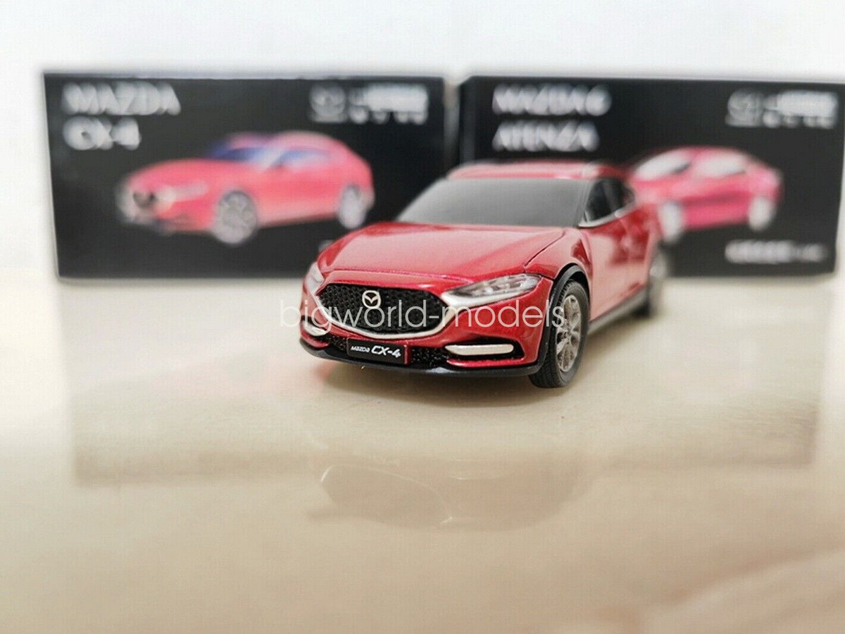 【非売品】1/64 SCALE MODELCAR MAZDA ATENZA 1/64 Scale MAZDA 6 ATENZA 2020 Red Diecast Car Model Toy