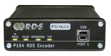 PIRA P164 RDS2 RDS Encoder for FM Radio Broadcast Transmitter