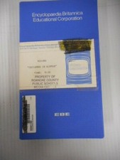 Britannica Encyclopedia Educational Video Children In Winter VHS W/Teacher Guide