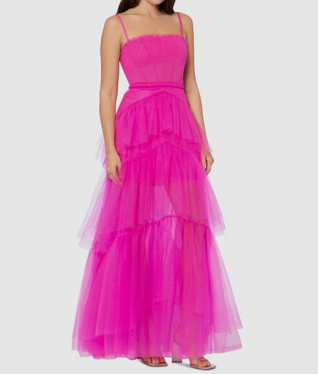 mesh halter wrap midi dress Maddie Halter Mesh Midi Dress- Pink- FINAL SALE