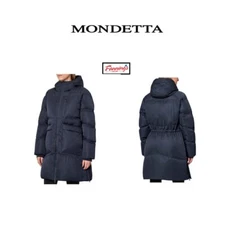 Mondetta Mid Length Puffer Jacket Womens 700 Down Fill Winter Coat |  H33