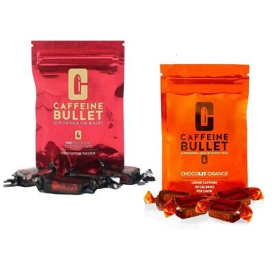 Caffeine Bullet Energy Chews - 85mg Koffein pro Kausnack - alle Geschmacksrichtungen