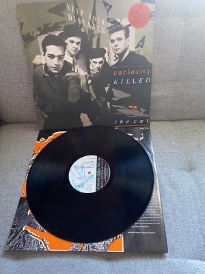 Curiosity Killed The Cat - Keep Your Distance Vinyl LP Record (UK 1987, CAT LP1)