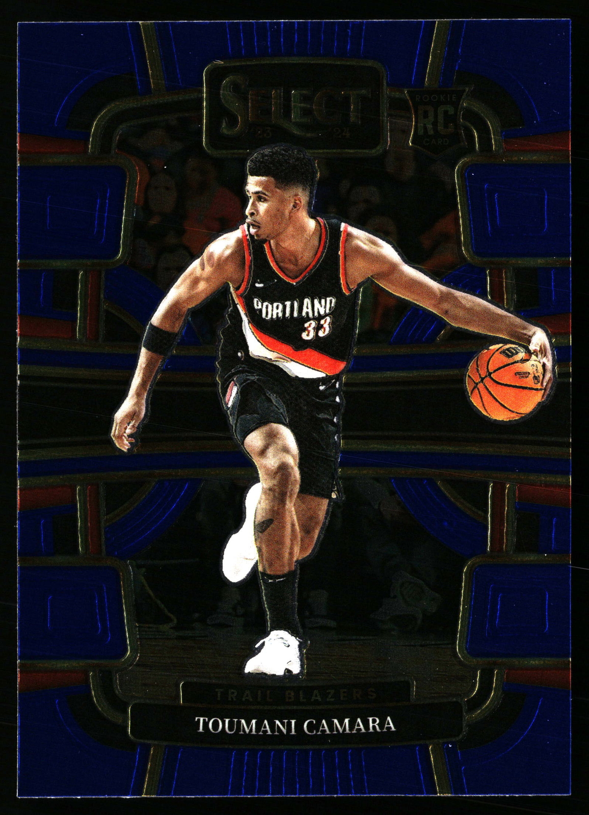 2023-24 Panini Select Toumani Camara Concourse Blue RC #81