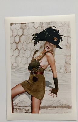 NADJA AUERMANN GIANNI VERSACE HELMUT NEWTON ORIGINAL FOTO MONTE CARLO 1994