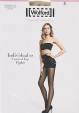Wolford 270257 Women's Individual 10 Control Top Tights Size Small