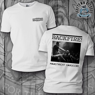 BACKFIRE - MAASTRICHT HARDCORE #1 T-Shirt S-3XL Hardcore Slapshot Agnostic Front