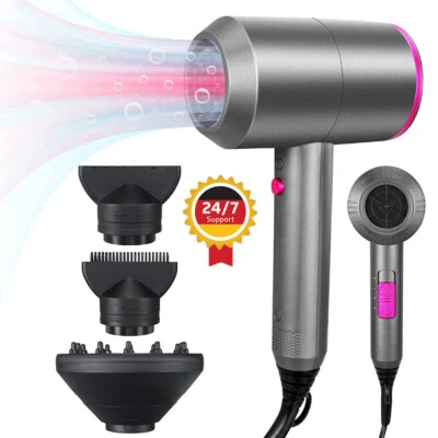 MARKENLOS 2000 Watt Profi Ionen Haartrockner Haar Föhn Fön Ionenföhn Diffusor Stylingdüse