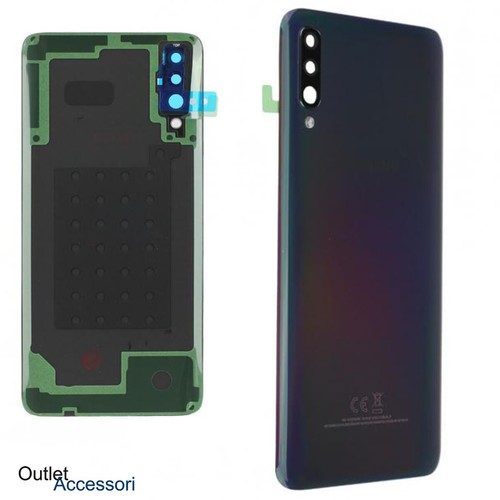 Scocca Copribatteria Vetro Posteriore ORIGINALE Samsung A70 A705 Nero - Foto 2
