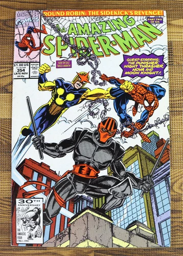 1991 Marvel Comics The Amazing Spider-Man #354 FN/FN+