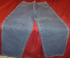 PHAT FARM NEW YORK VINTAGE RUSSEL SIMMONS OLD SCHOOL BLUE JEAN DENIM PANTS 18