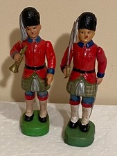 Vintage Japan Celluloid Soldier Toy Figures ac-95