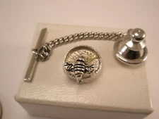 Bumblebee Insect Vintage Tie Tack Lapel Pin pollinator honey animal k79