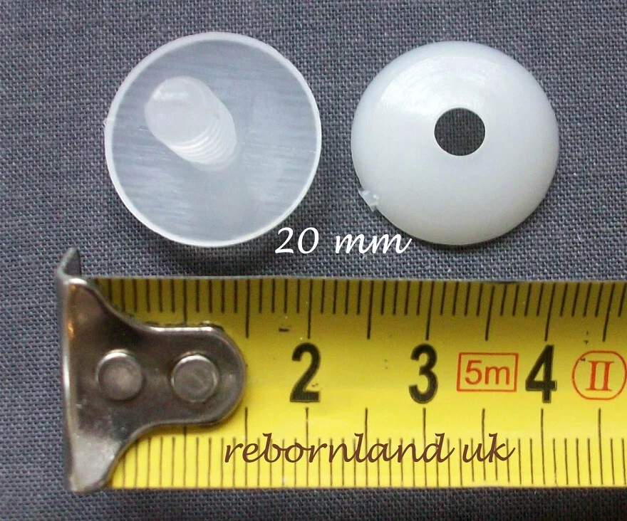 Kunststoff Sicherheit Handwerk Gelenke für Puppen, Stofftiere und Teddybären - alle Größen - Bild 2 von 4