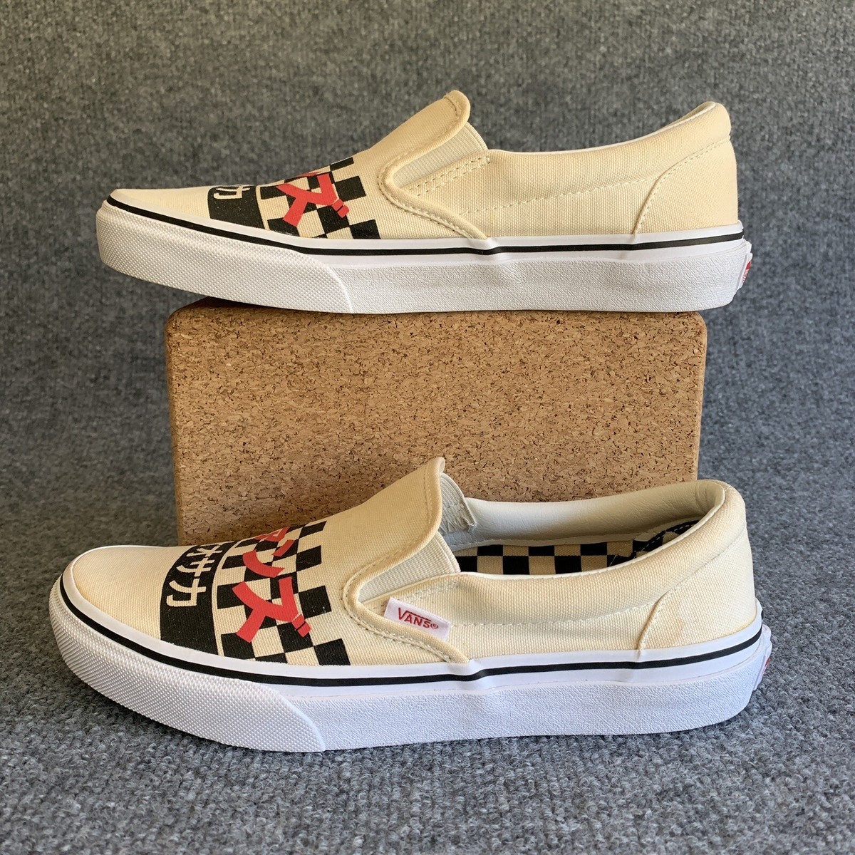Vans V98 Osaka Japan Skate Shoes Mens Size 7.5 Checkerboard