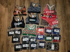 Ethika Women Staple Bra sz M Lot x23 NEW Boxer Briefs Shorts MLB Dodgers Sports