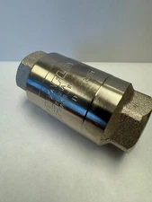 Strataflo check valve 3/4" NPT nickel-plated 2330-075 NIB, OLD STOCK sale