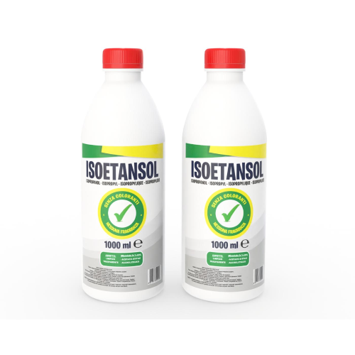 ALCOOL ISOPROPILICO IPA 2 LT | DETERGENTE PROFESSIONALE PER PULIZIA ISOETANSOL