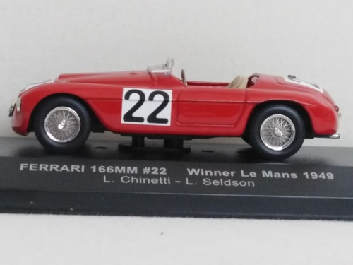 1/43 IXO Ferrari 166MM #22 Winner Le Mans 1949 - Picture 4 of 6