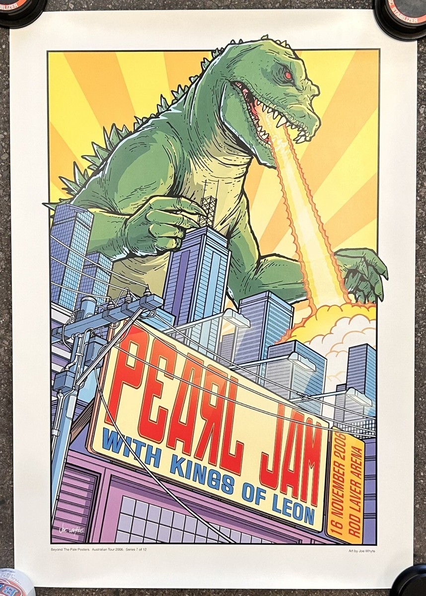 Pearl Jam w/ Kings of Leon Nov 16th, 2006 Rod Laver Arena Joe