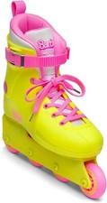 IMPALA Lightspeed Inline Women's Skates - Barbie Bright Yellow - Size 8 - NIB