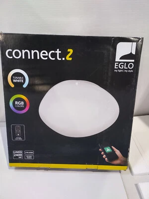 EGLO Connect-Z smarte Deckenlampe mit Stern-Effekt Ø50cm CCT RGB EEK:E (Sp. A-G) - Bild 1 von 4