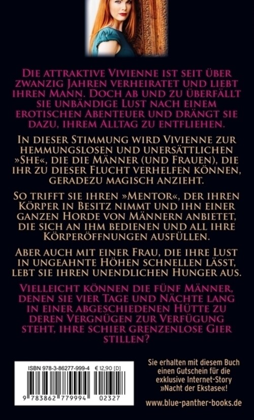 Thumbnail - She - Vivienne, Eine Frau Auf Abwegen Erotischer Roman Evi Engler