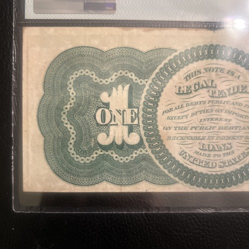 1862 $1 Legal Tender Fr#16c Series 236 pp A PMG30 - Picture 5 of 8