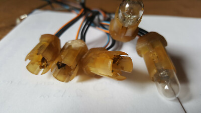 Pre-Wired T10 / W5W / 194 / 501 LED Bulb Socket Holders - For Dash & Parking Lights