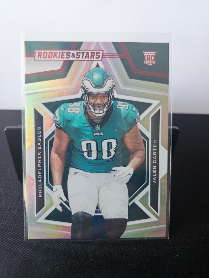 Jalen Carter 2023 Rookies And Stars HOLO ROOKIE RC #148 Longevity Exclusive