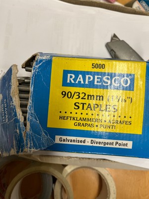 Rapesco 90 Serie Heftklammern 32 mm Länge 18 Stärke verzinkt. Divergent Point