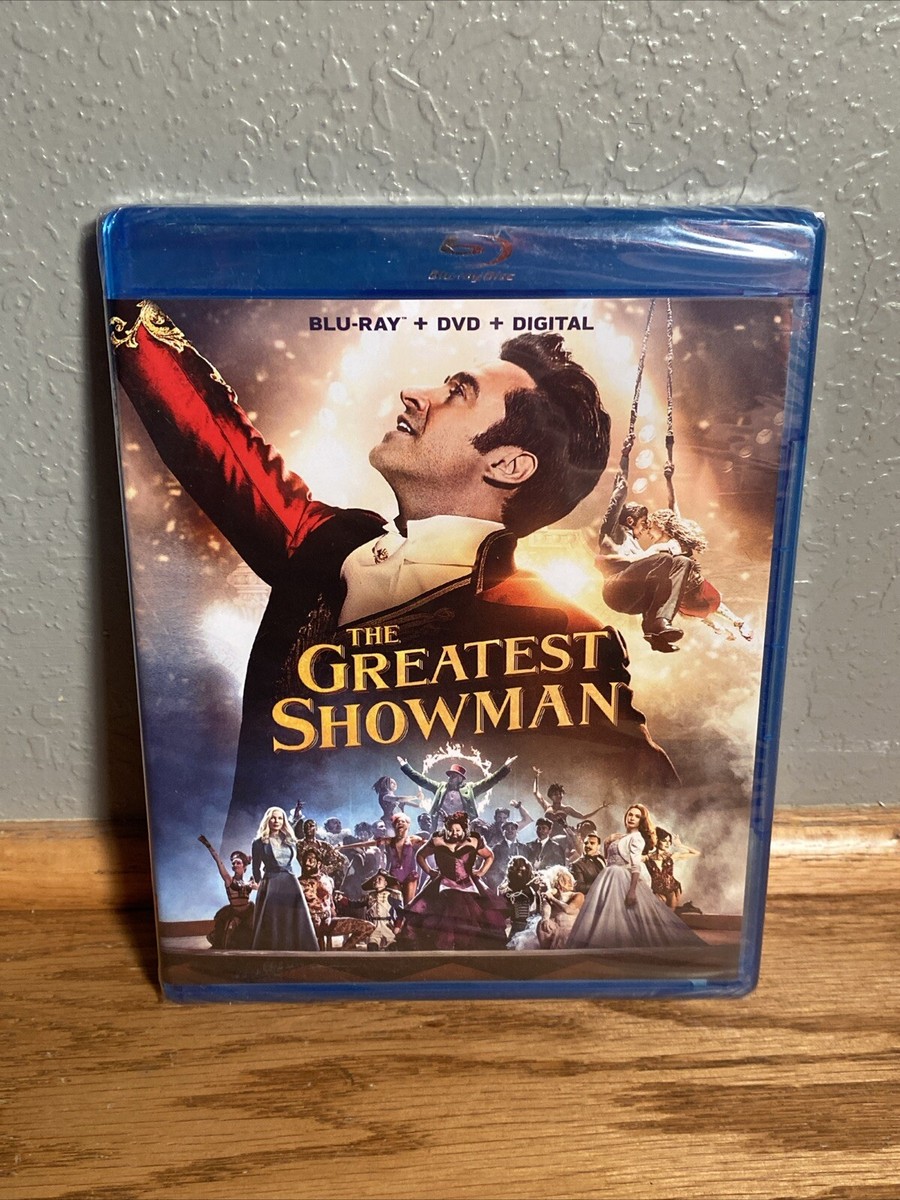 The Greatest Showman Blu-ray and DVD Combo Hugh Jackman Zac Efron