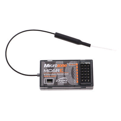MagiDeal 6-Channel RC Transmitter Black Plastic Receiver for MC6C Controller