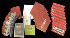 Christmas Greeting Card Lot Mixed Variety Holiday Paper