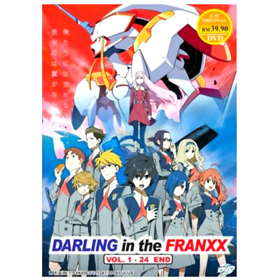 Darling In The FranXX Vol.1-24 Complete Series DVD English Dubbed