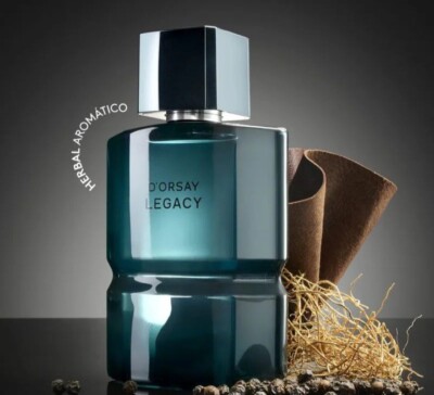 D'ORSAY LEGACY (HERBAL SCENT) PARFUM SPRAY 90ML BY ESIKA LIMITED EDITION SEALED 