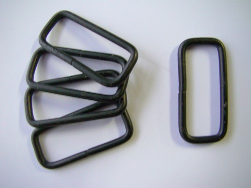 Square metal Ring Strap sling keeper military usgi field gear war 5 Pack 