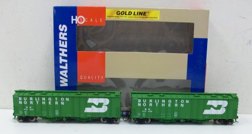 Tolva cubierta Walthers 240551 escala HO BN 50' Airslide (paquete de 2) LN/caja | Condition: Used