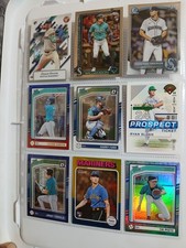 Seattle Mariners 12 Card Lot. Rated Prospect,Prizm,Rookie,Topps,Ichiro/50